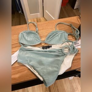 NWT PatBo Monstera Bikini Set Medium